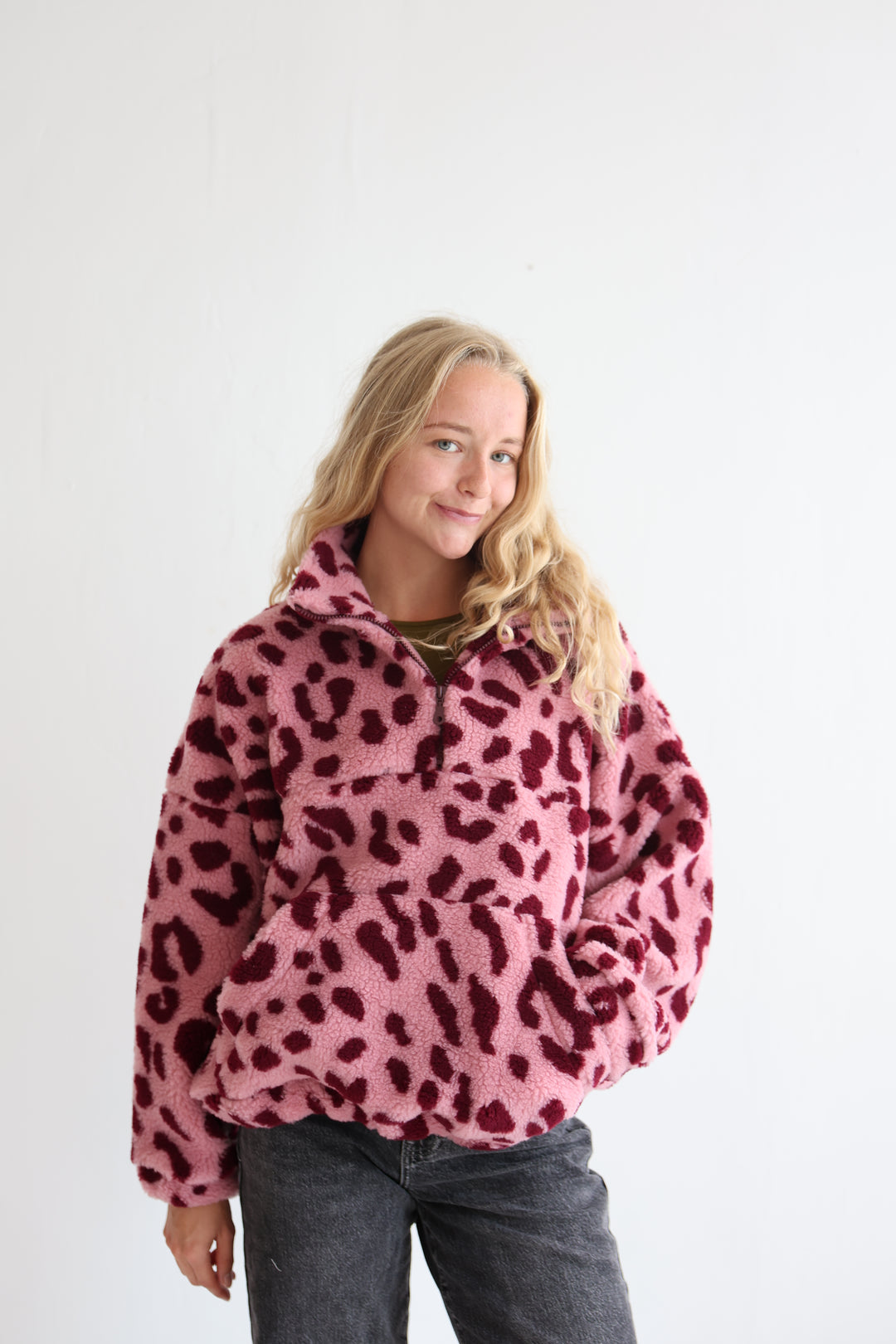 Cozy Leo Fleece Hoodie