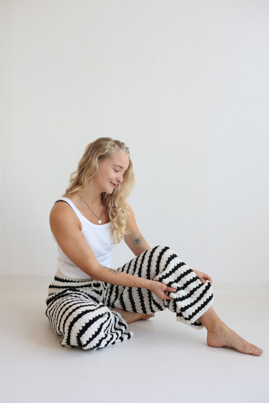 Summer Knit Pants Holly