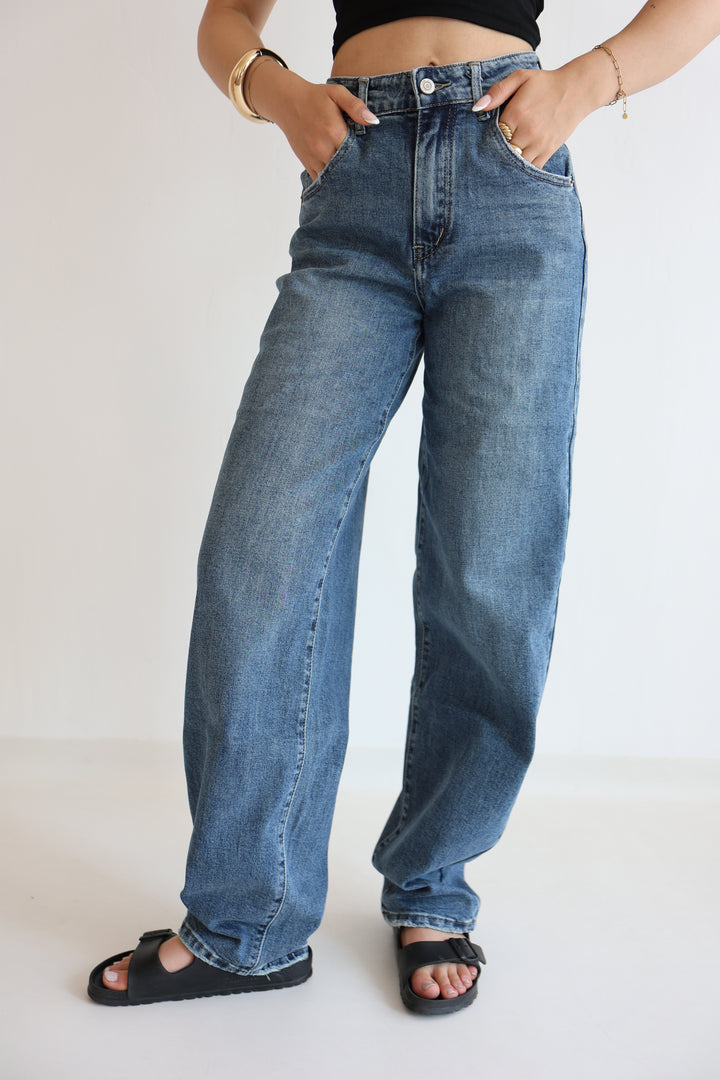 Extra Long Barrel Jeans