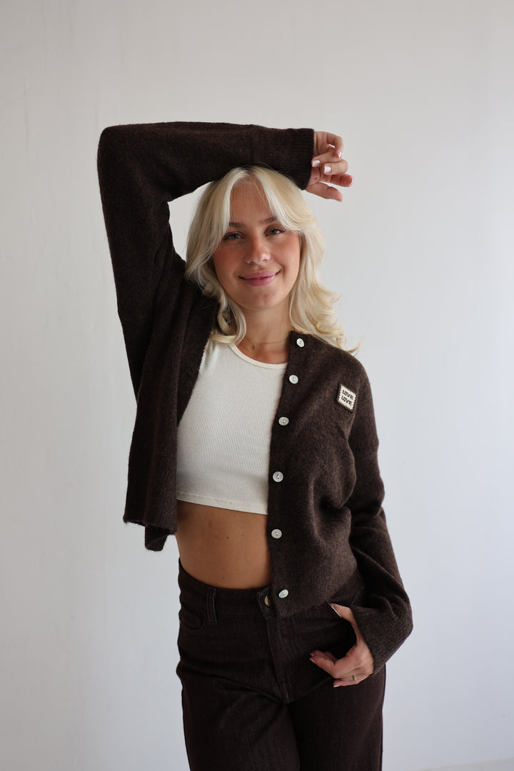 Strickjacke Love is Love