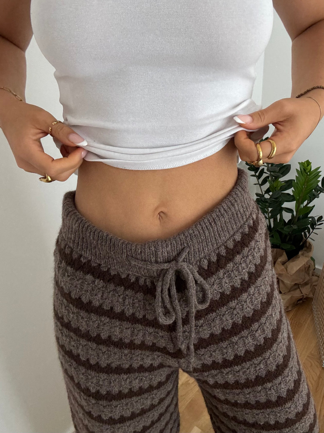 Summer Knit Pants Holly