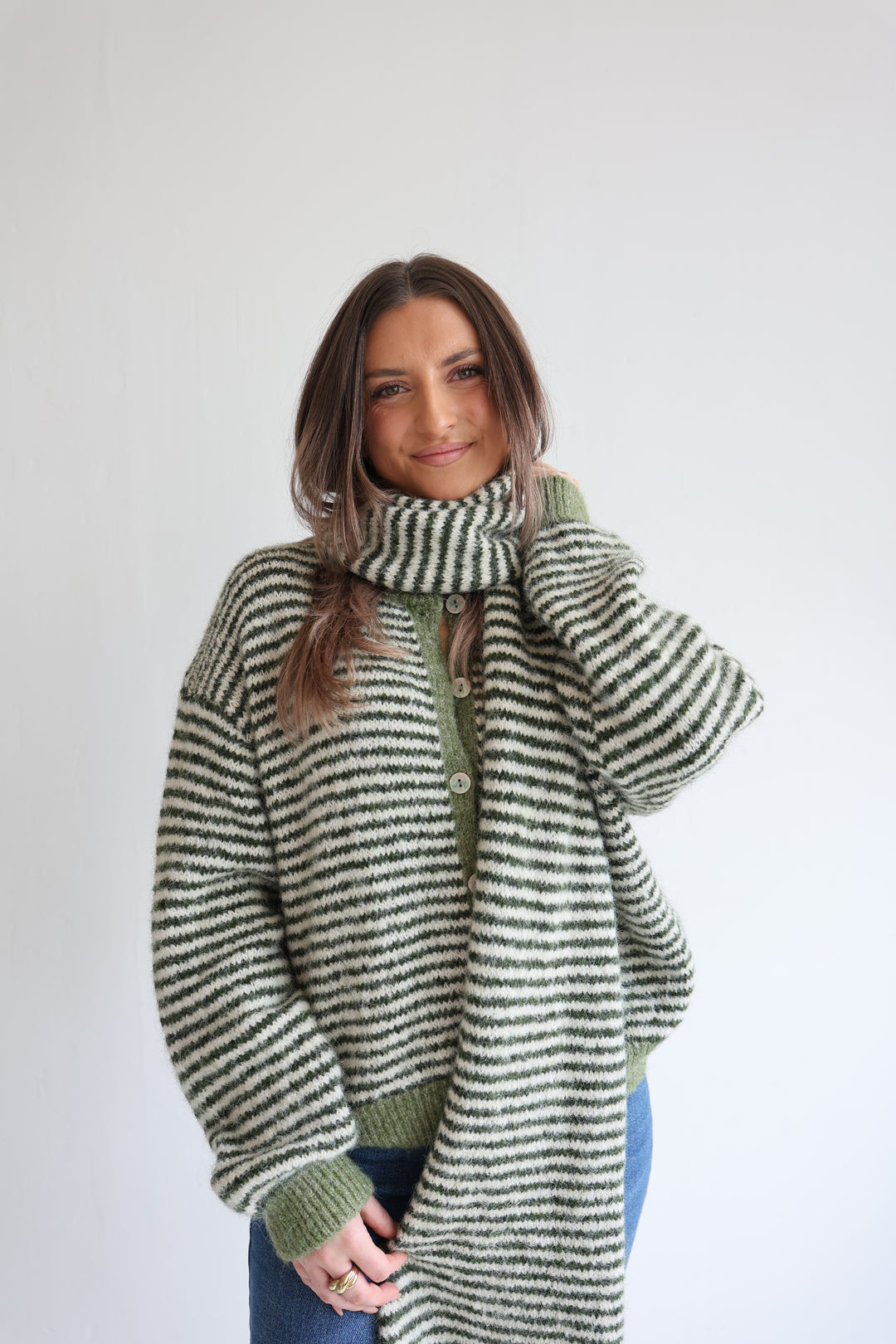 Gestreifter Schal Moodline