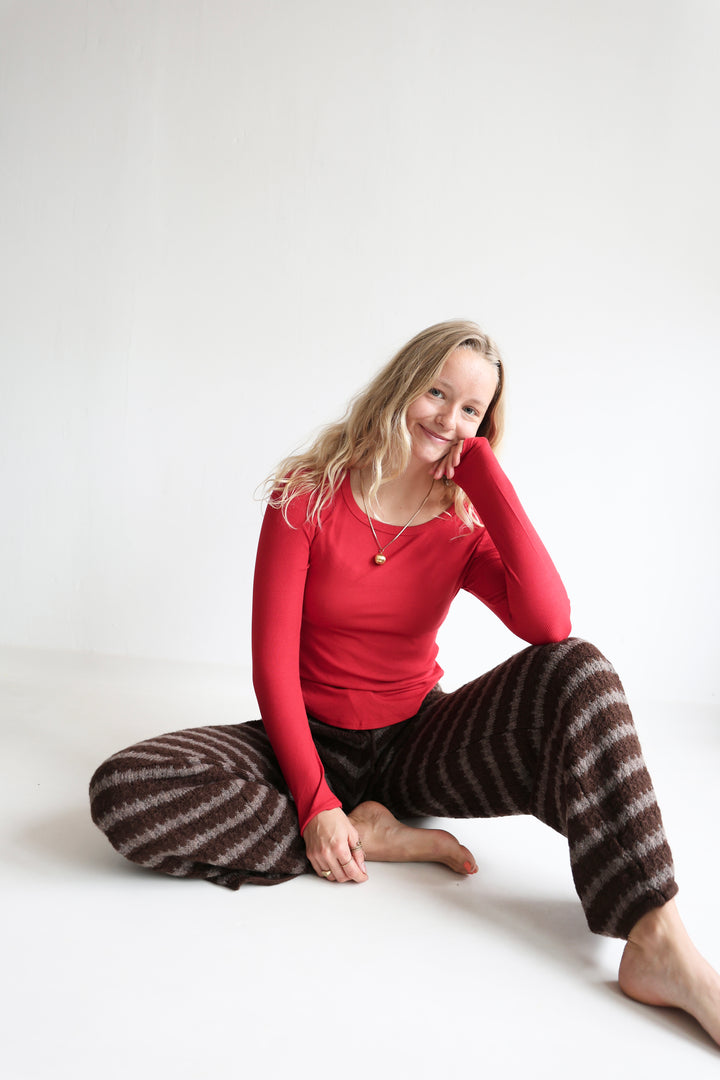 Summer Knit Pants Holly