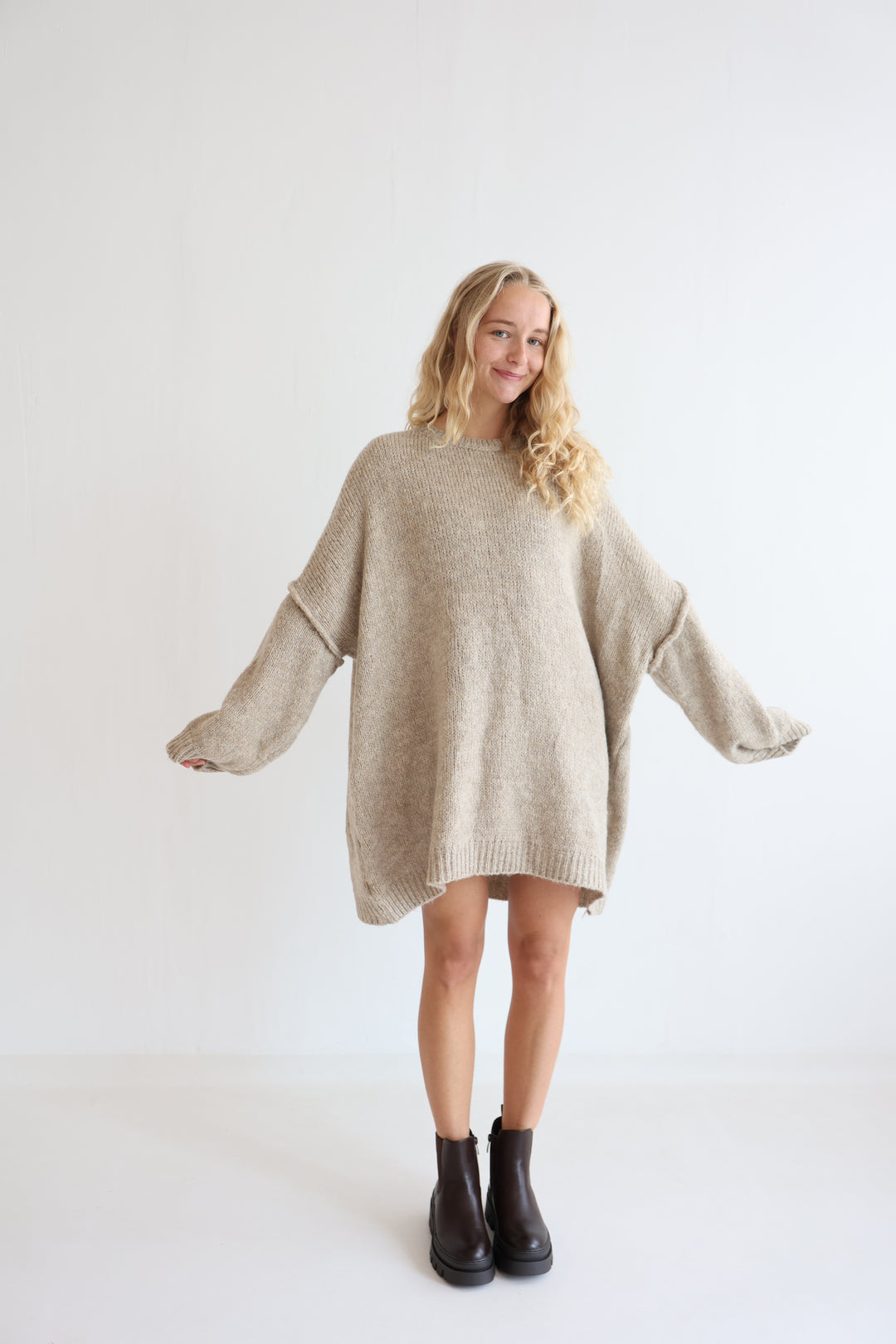 Langer Oversize Pullover Mary