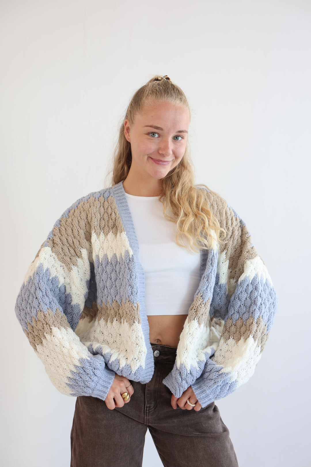 Winter Bloom Cardigan