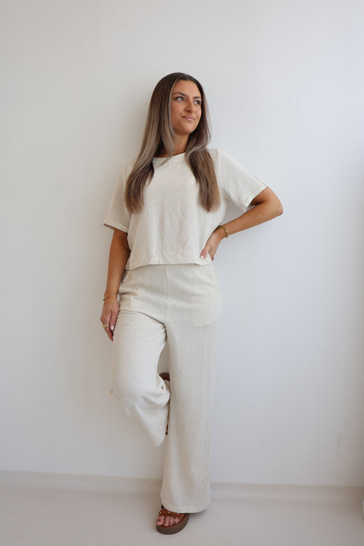 3/4 Leinenhose Leila (240078)