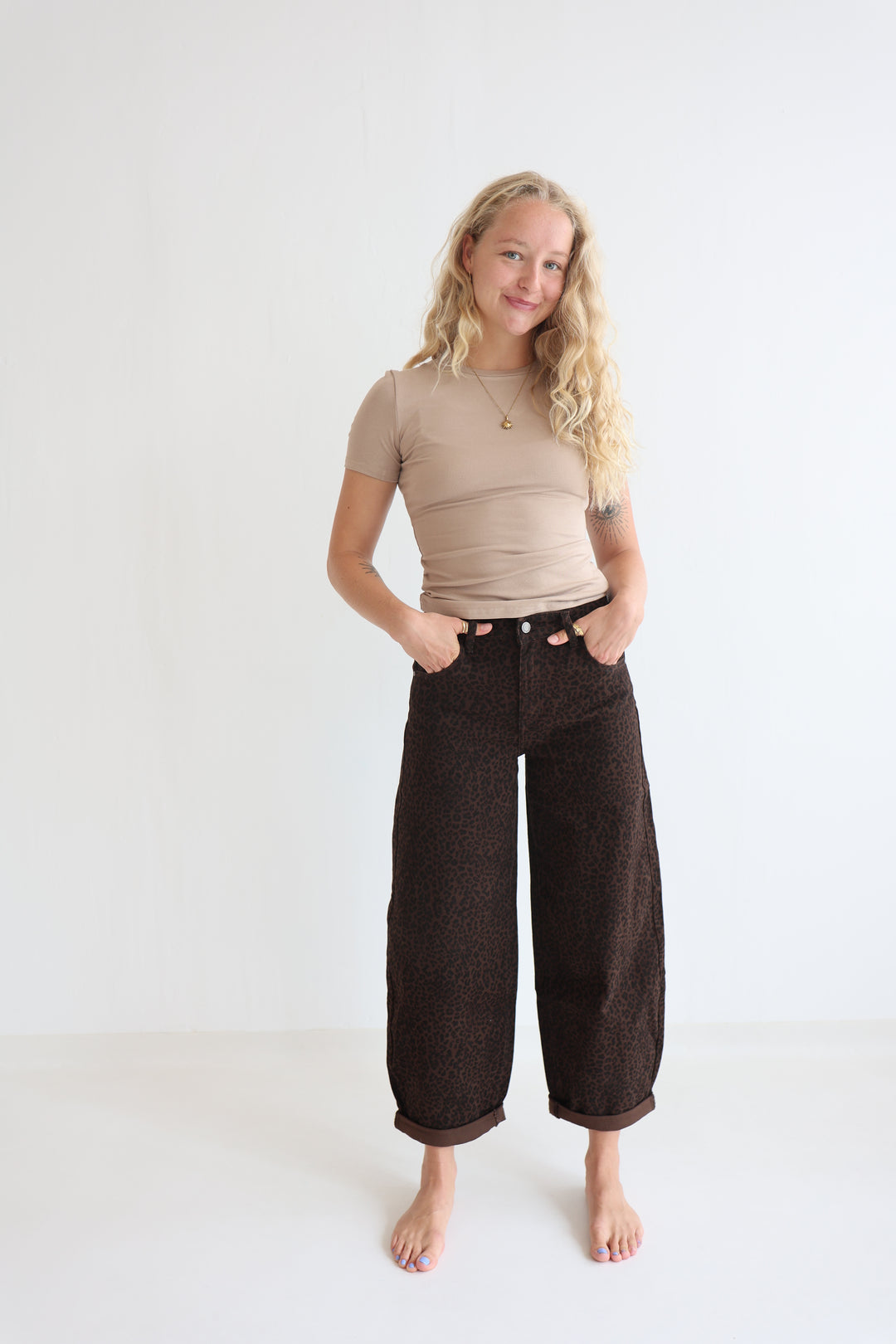 After Dark Animal Ballon Jeans