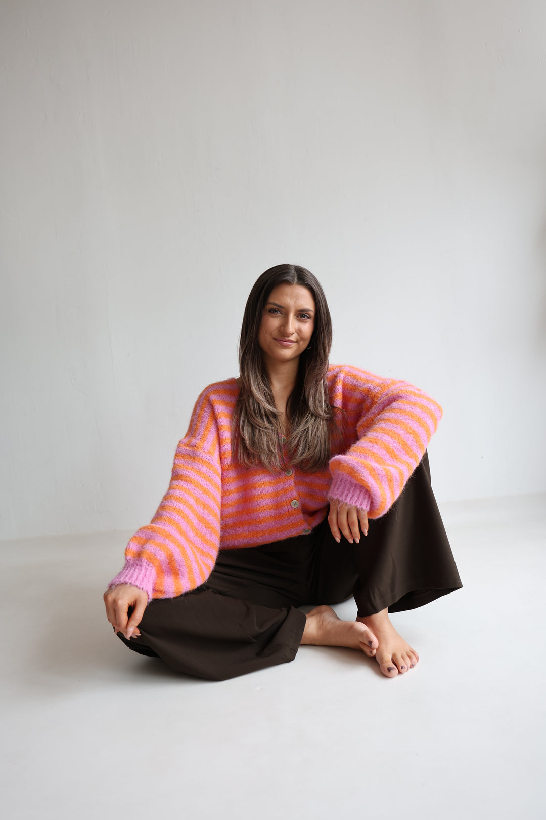 Gestreifter Cardigan Cosima