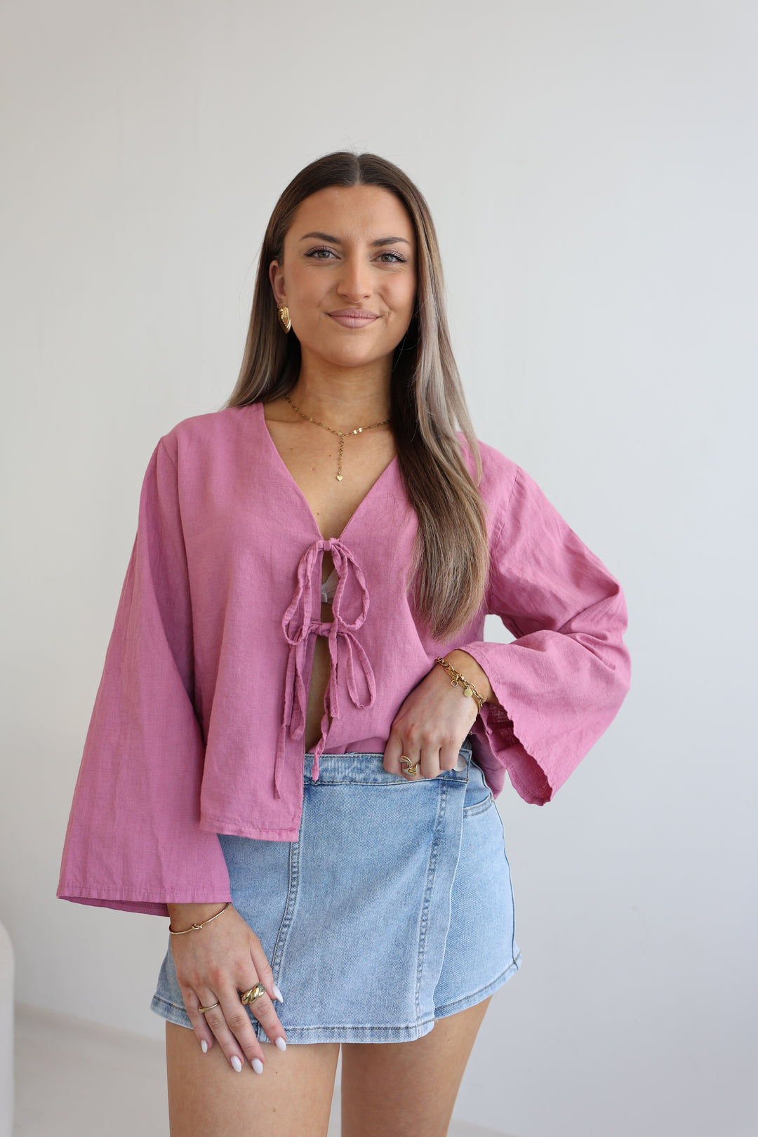 Leinenbluse Zula