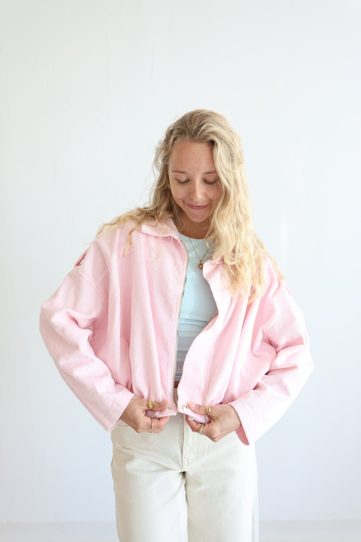 Cord Bomber Jacket