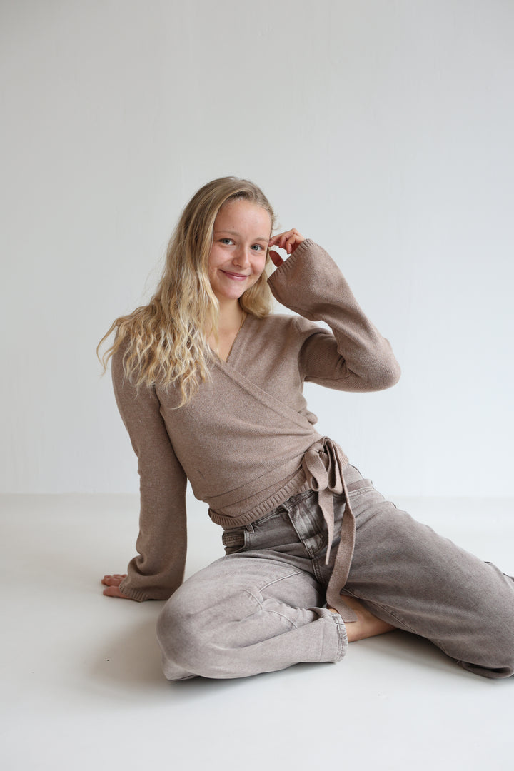 Soft Lounge Wickelcardigan