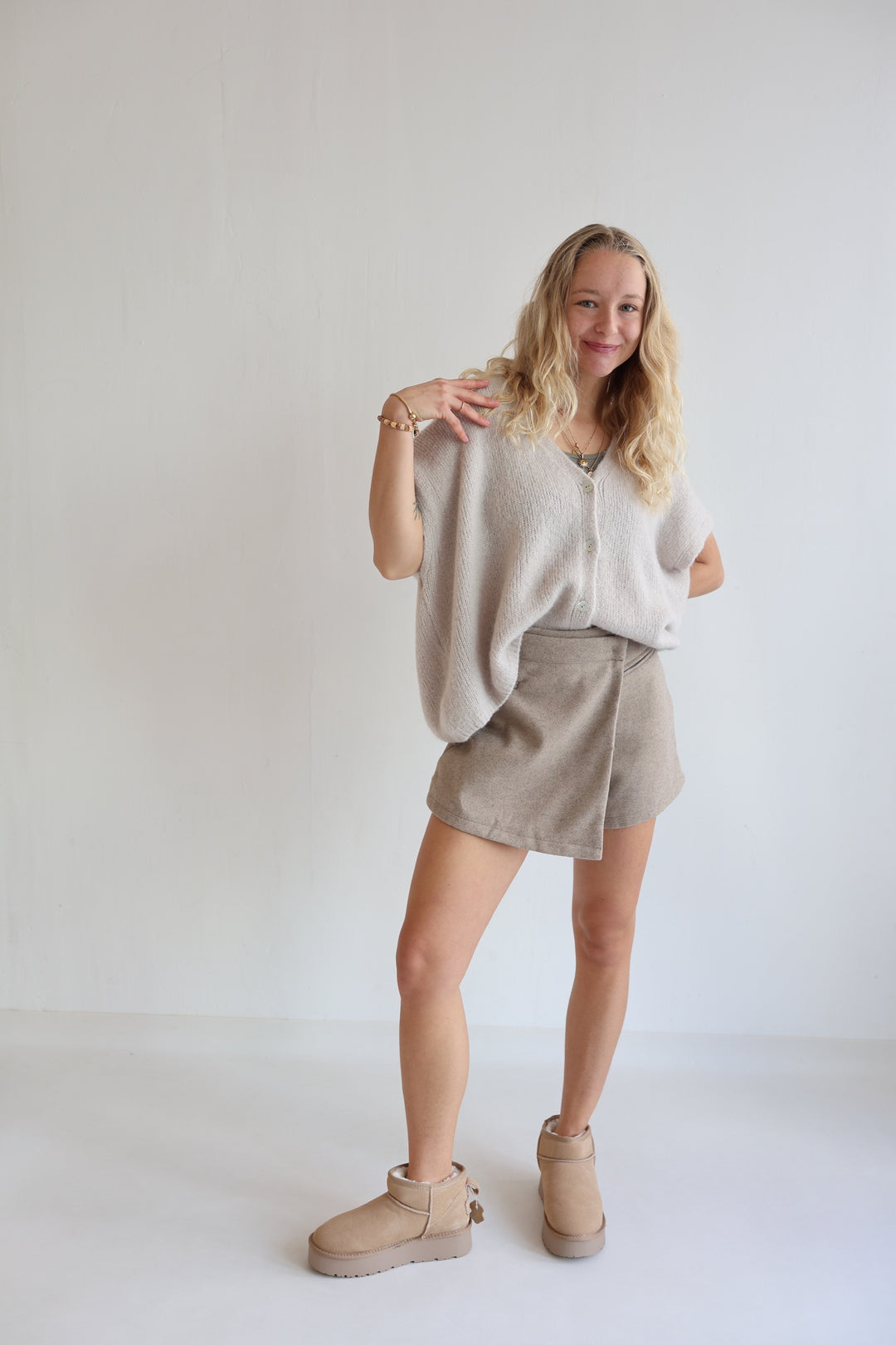 Asymmetrischer Hosenrock Amber