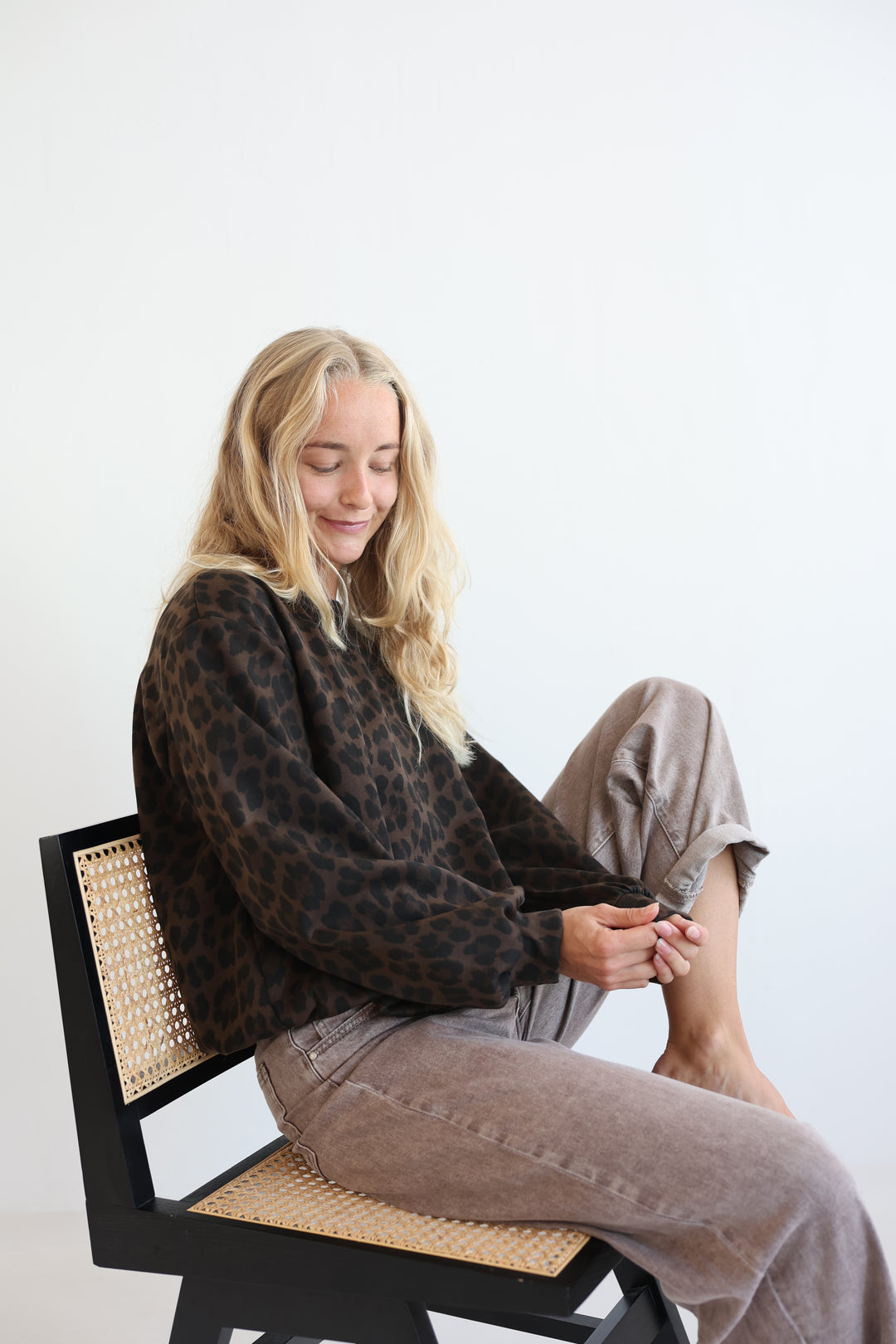 Wildprint Weekend Sweater