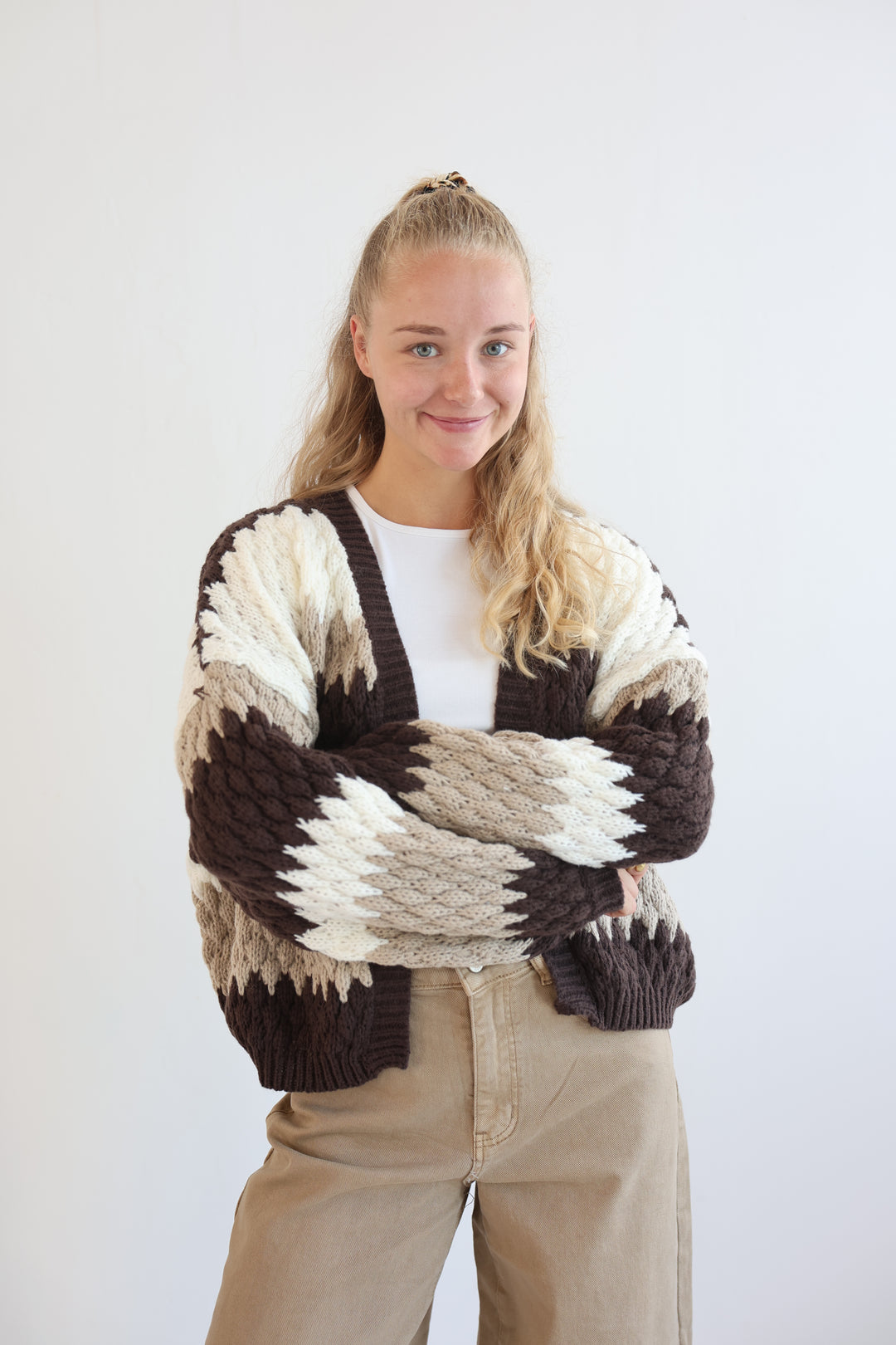 Winter Bloom Cardigan