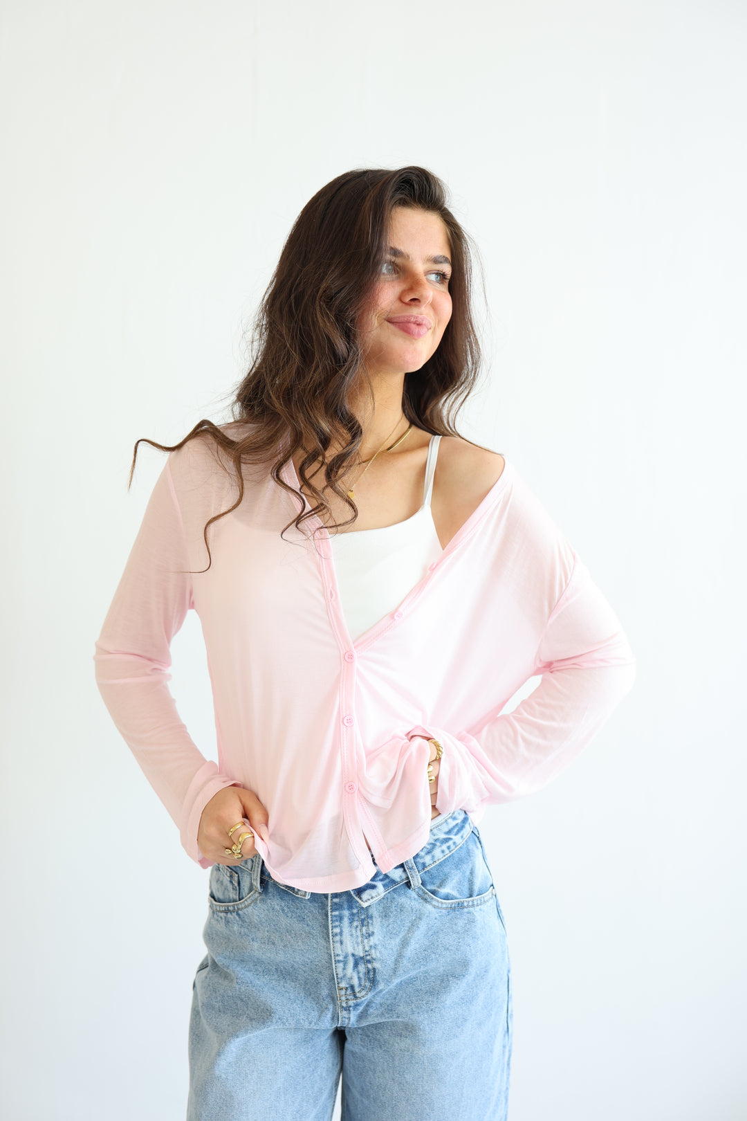 Lightweight Sheer Cardigan