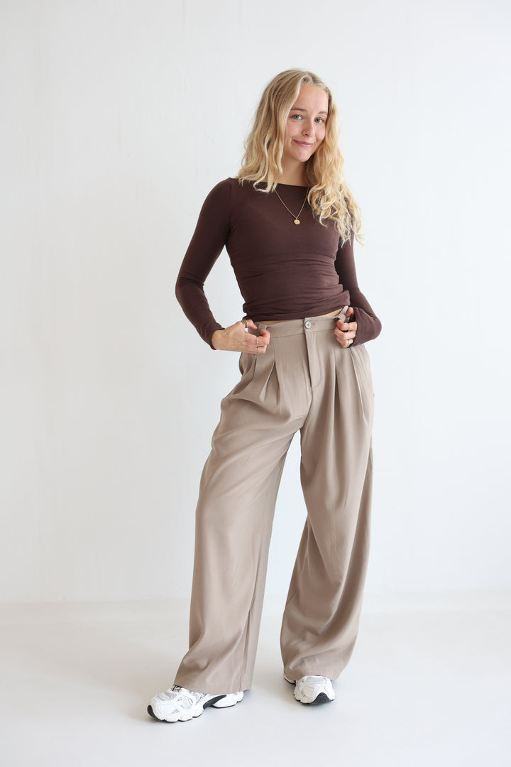 Bundfaltenhose Serena