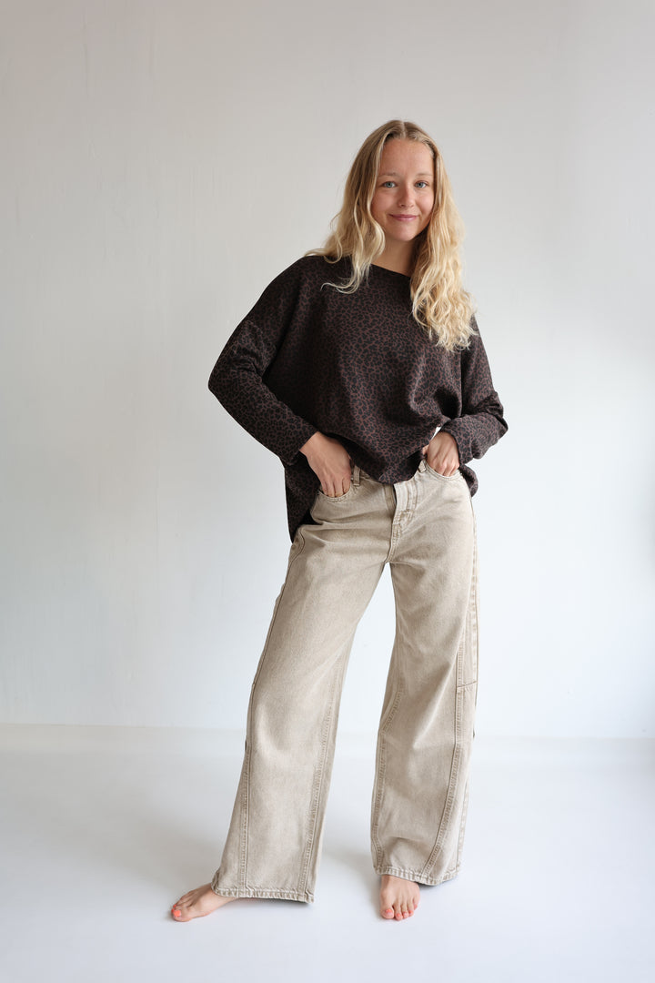 Relaxed Barrel Fit Jeans Juna