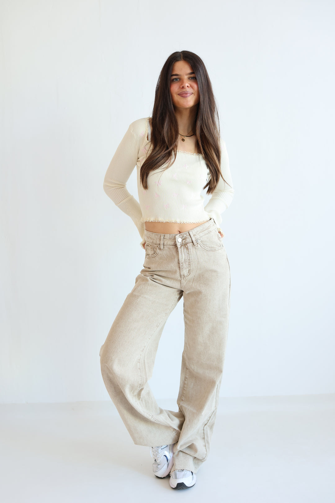 Extra Long Wide Leg Jeans Thessa