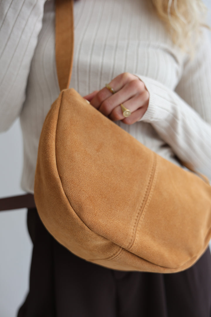 Wildledertasche Maple