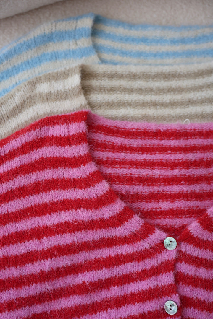 Gestreifter Cardigan Cosima