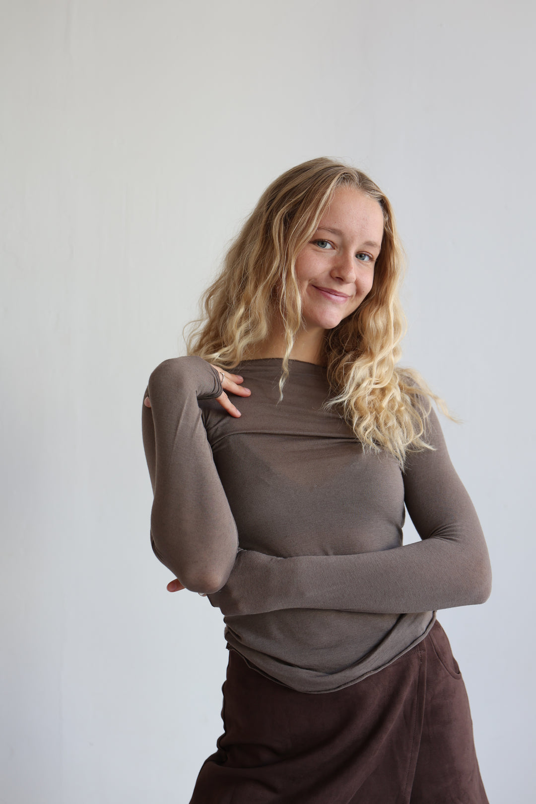 Cashmere Longsleeve Liliana (einfarbig)