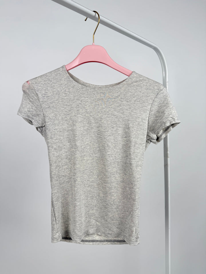 T-SHIRT SIMPLY SEAMLESS HELLGRAU (B-WARE)