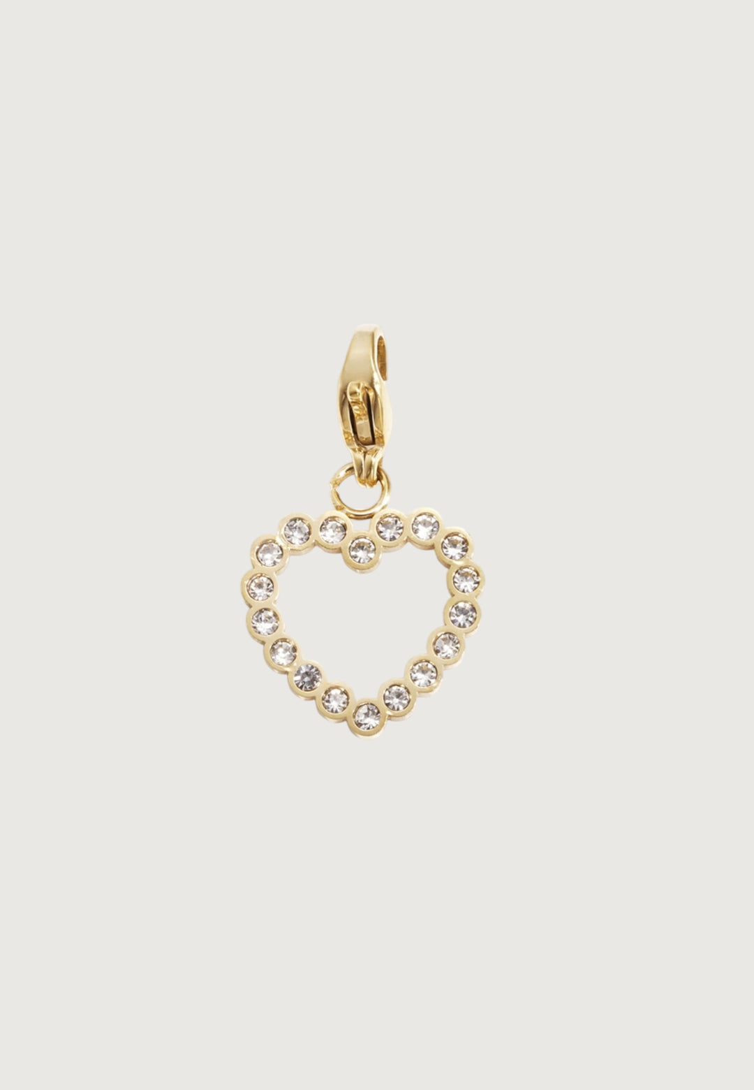 Crystal Heart Charm