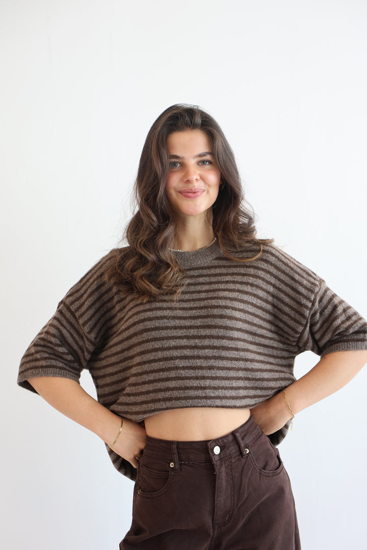 Dreamy Short-Sleeve Knit