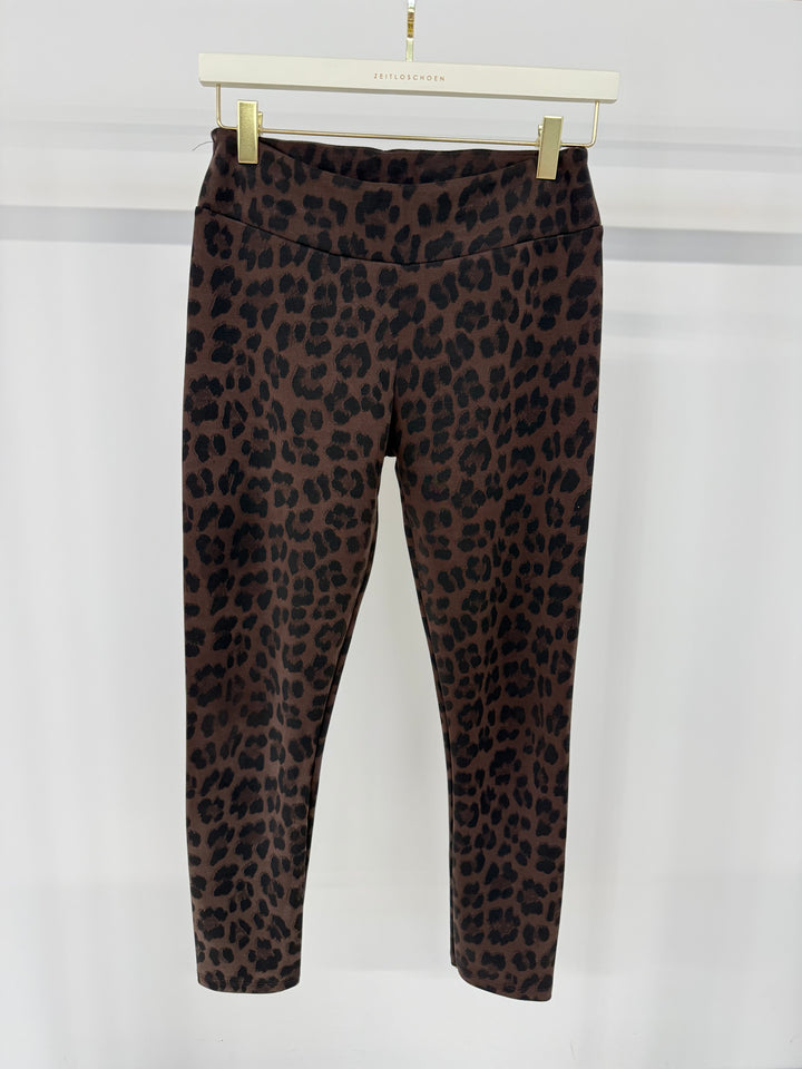 CASUAL LEGGINS WILD LOVE DARK CHOCOLATE (B-WARE)