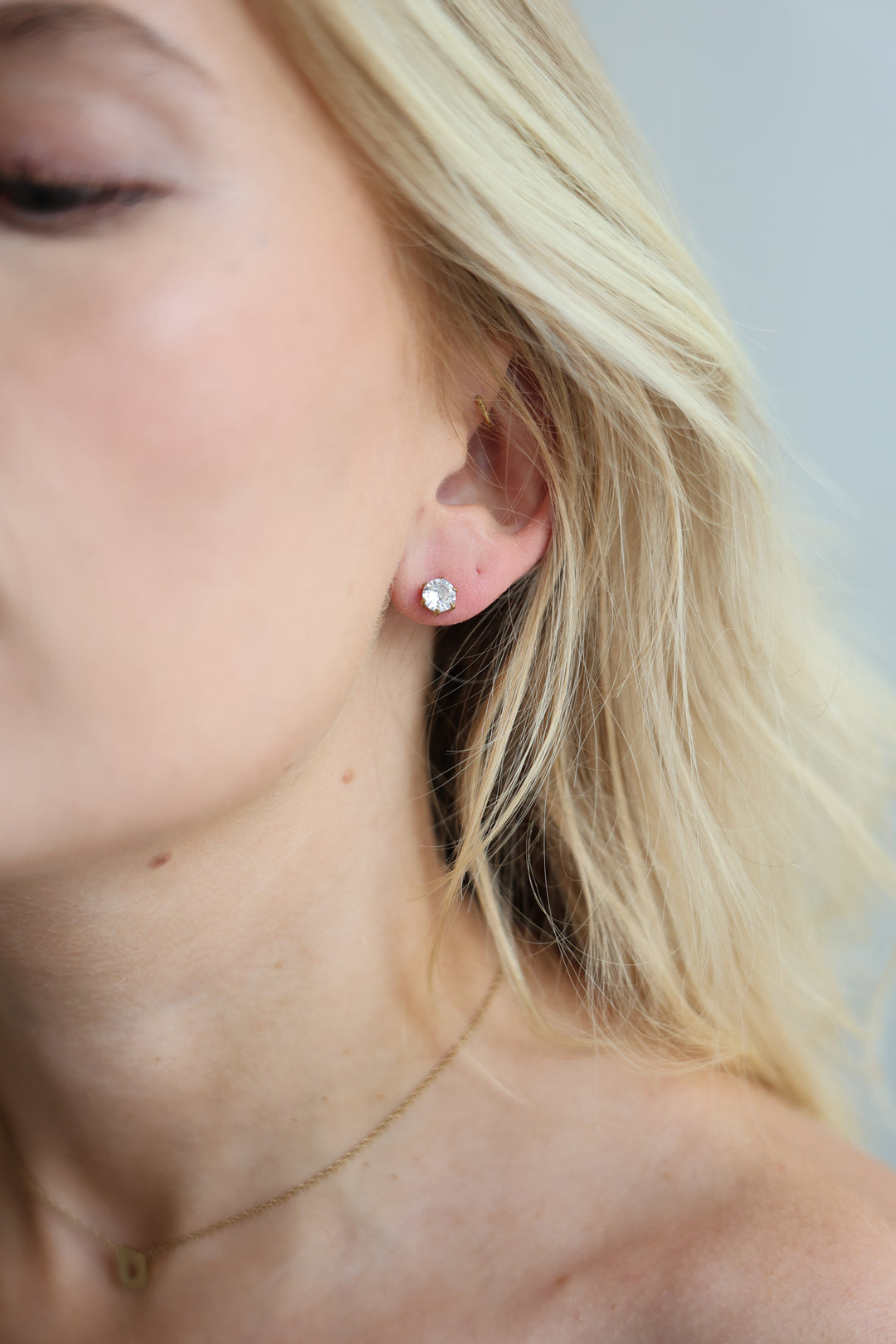 Ohrstecker Simple Diamond