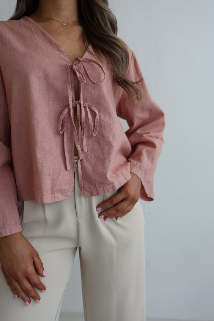 Leinenbluse Zula