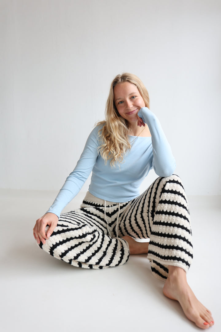 Summer Knit Pants Holly