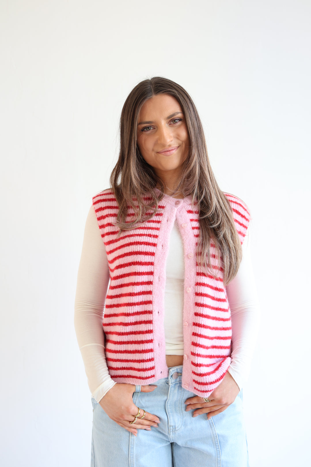 Gestreifte Weste Josephine