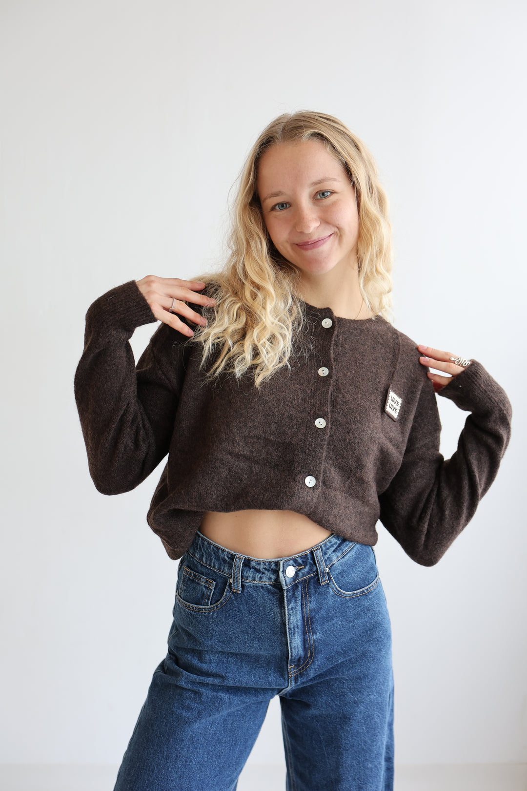 Strickjacke Love is Love