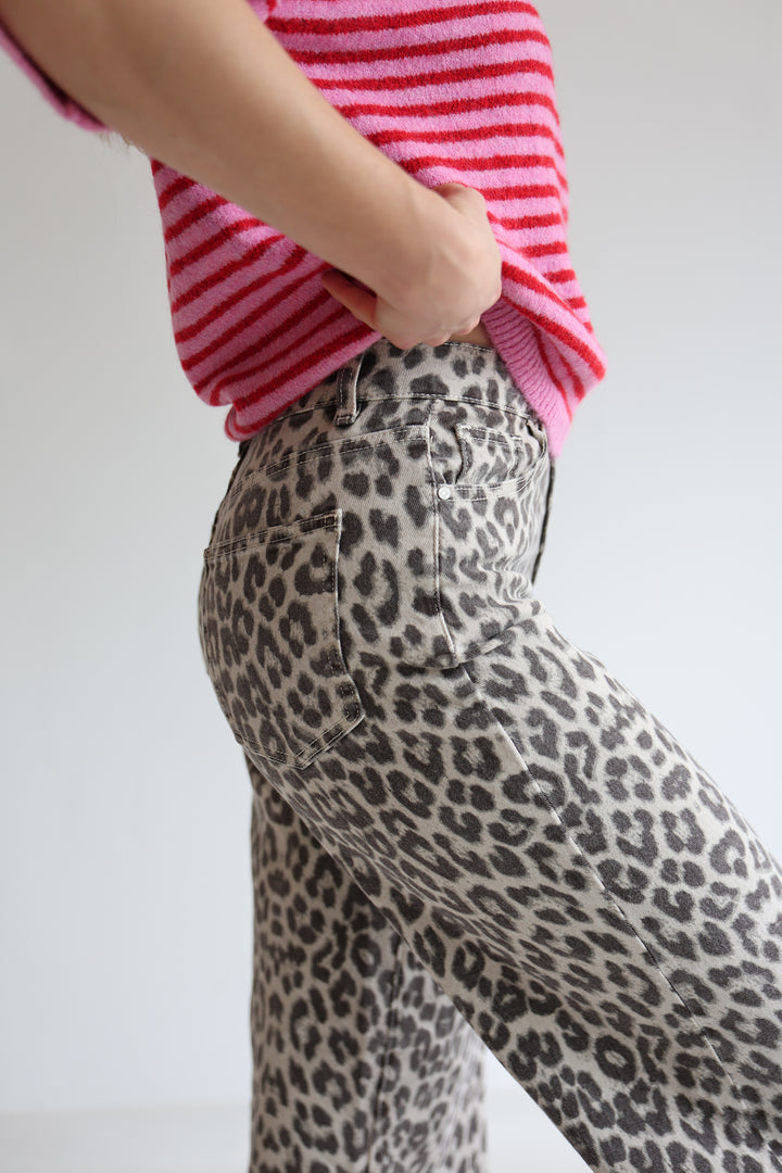 Short Wide Leg Jeans Leo Love