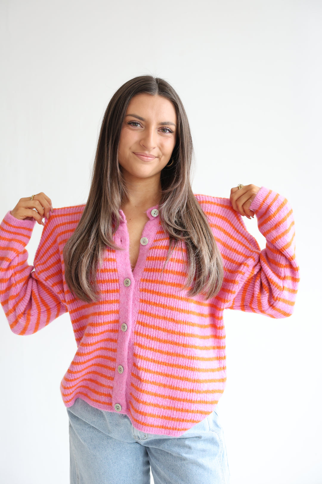 Gestreifter Cardigan Josephine