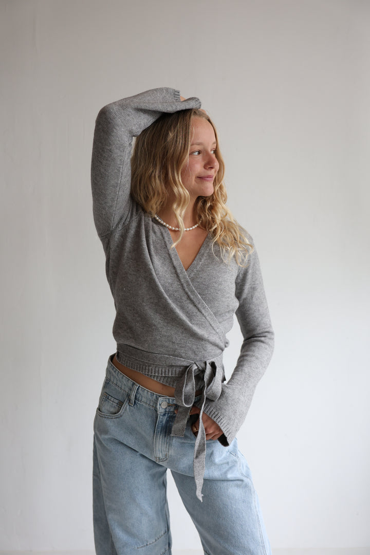 Soft Lounge Wickelcardigan