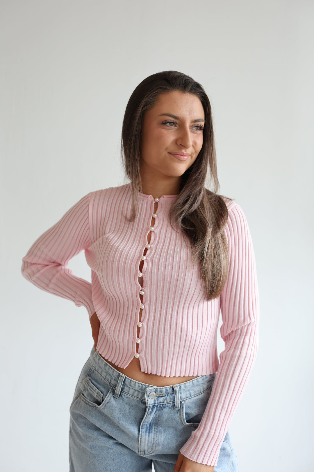 Pearl Line Cardigan
