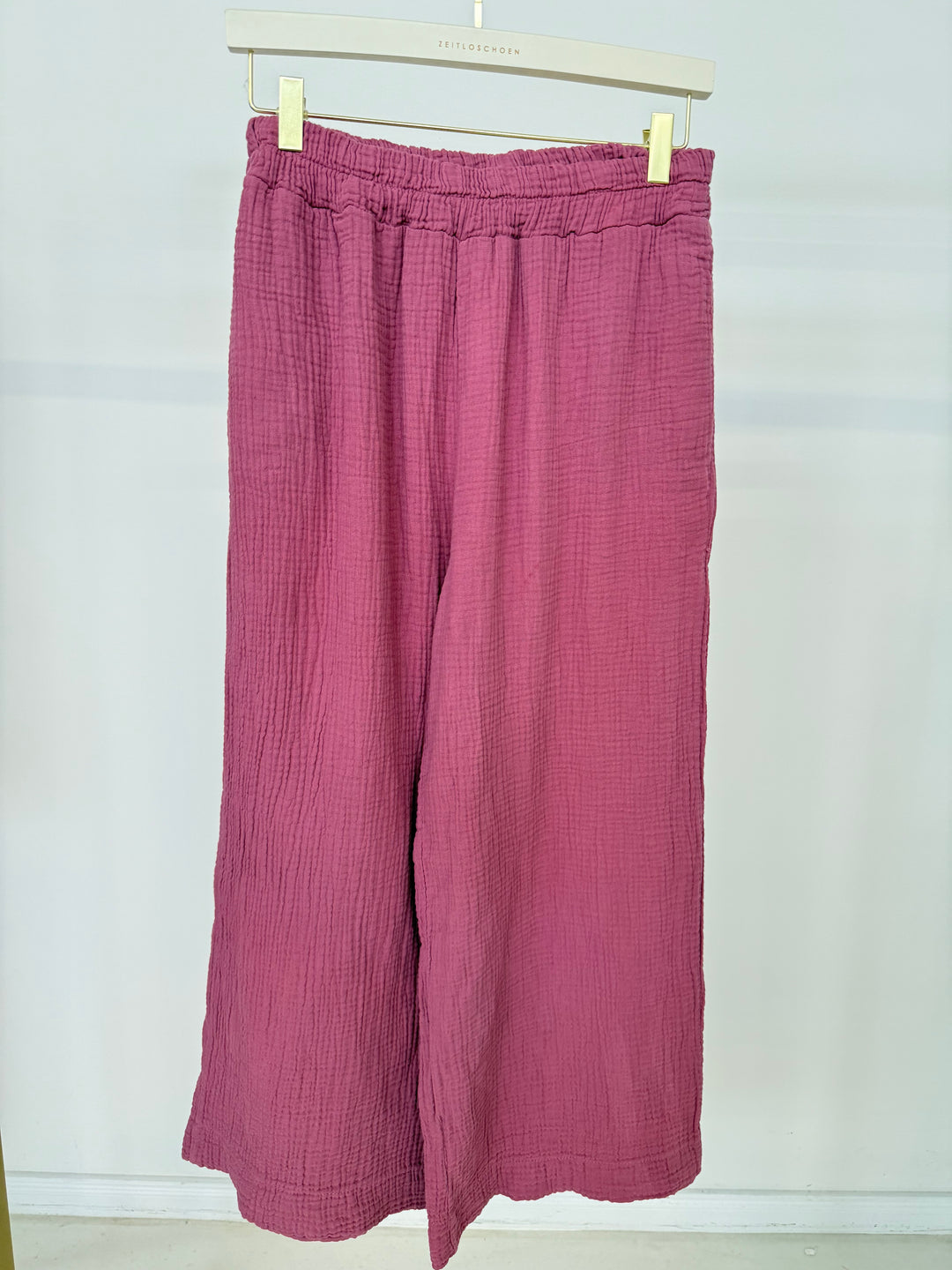 CASUAL MUSSELIN PANTS PETIT BERRY (B-WARE)