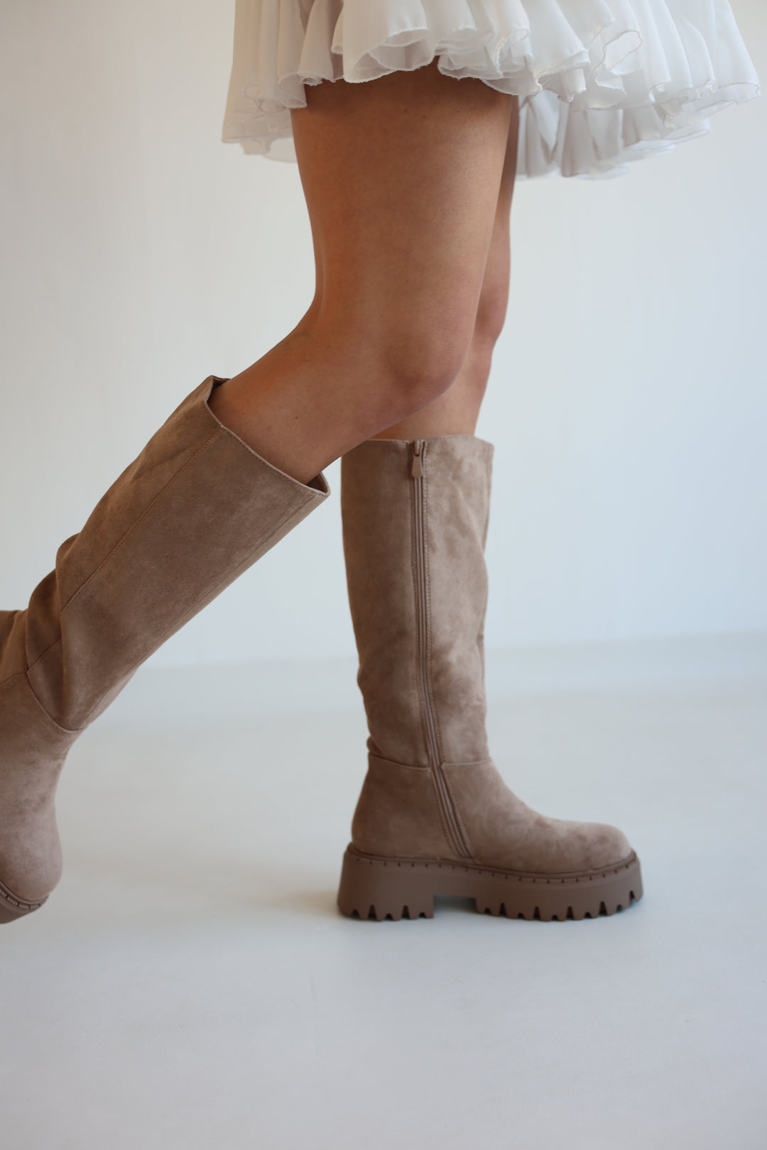 Soft Touch Platform Boots