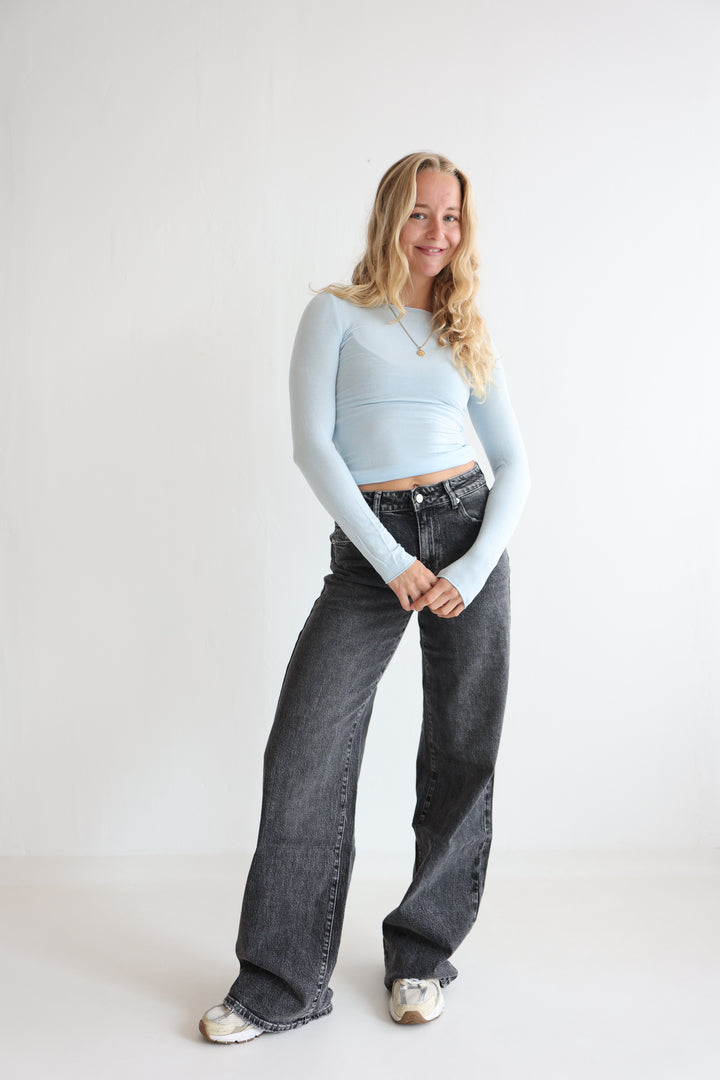 Romy Extra Long Wide Leg Jeans
