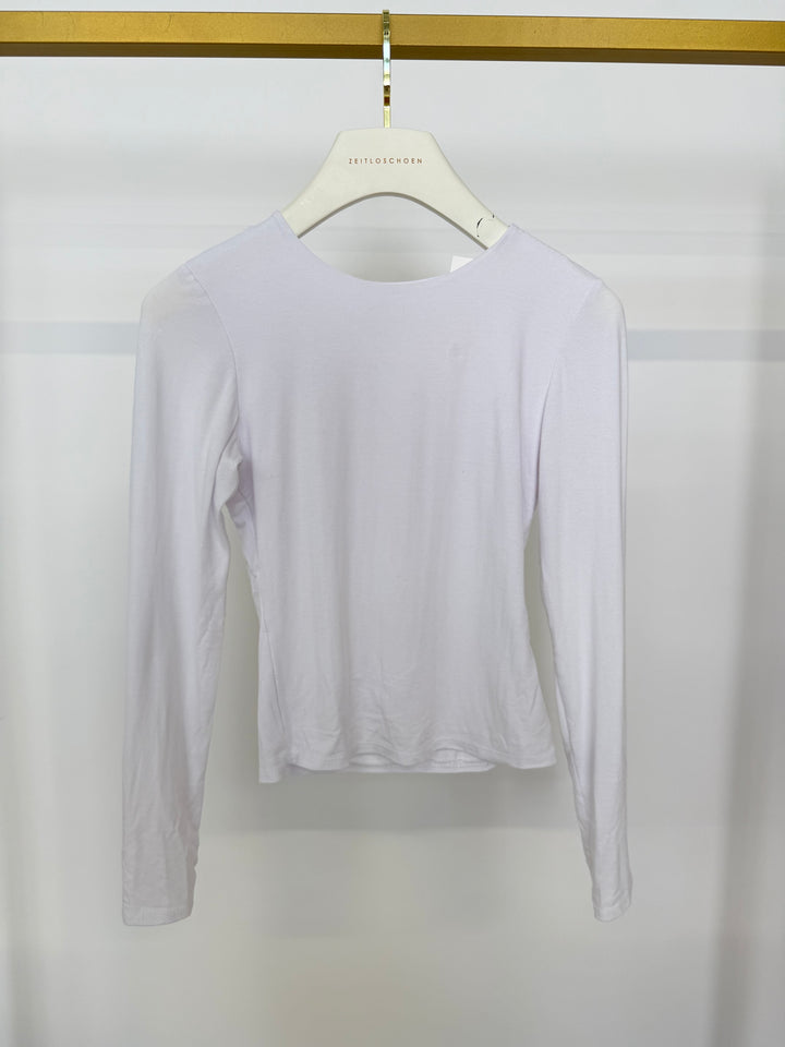 LONGSLEEVE SIMPLY SEAMLESS WEISS (B-WARE)