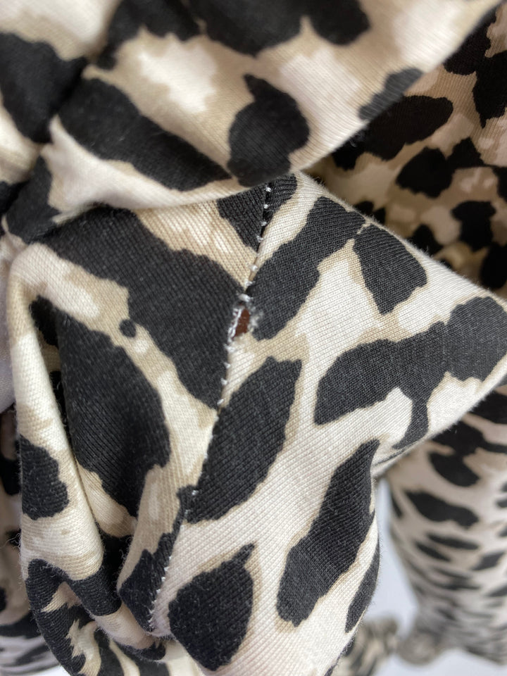 HIGH WAIST LEGGINGS MIT LEOPARDENPRINT (T2401) GR. XS (B-WARE)