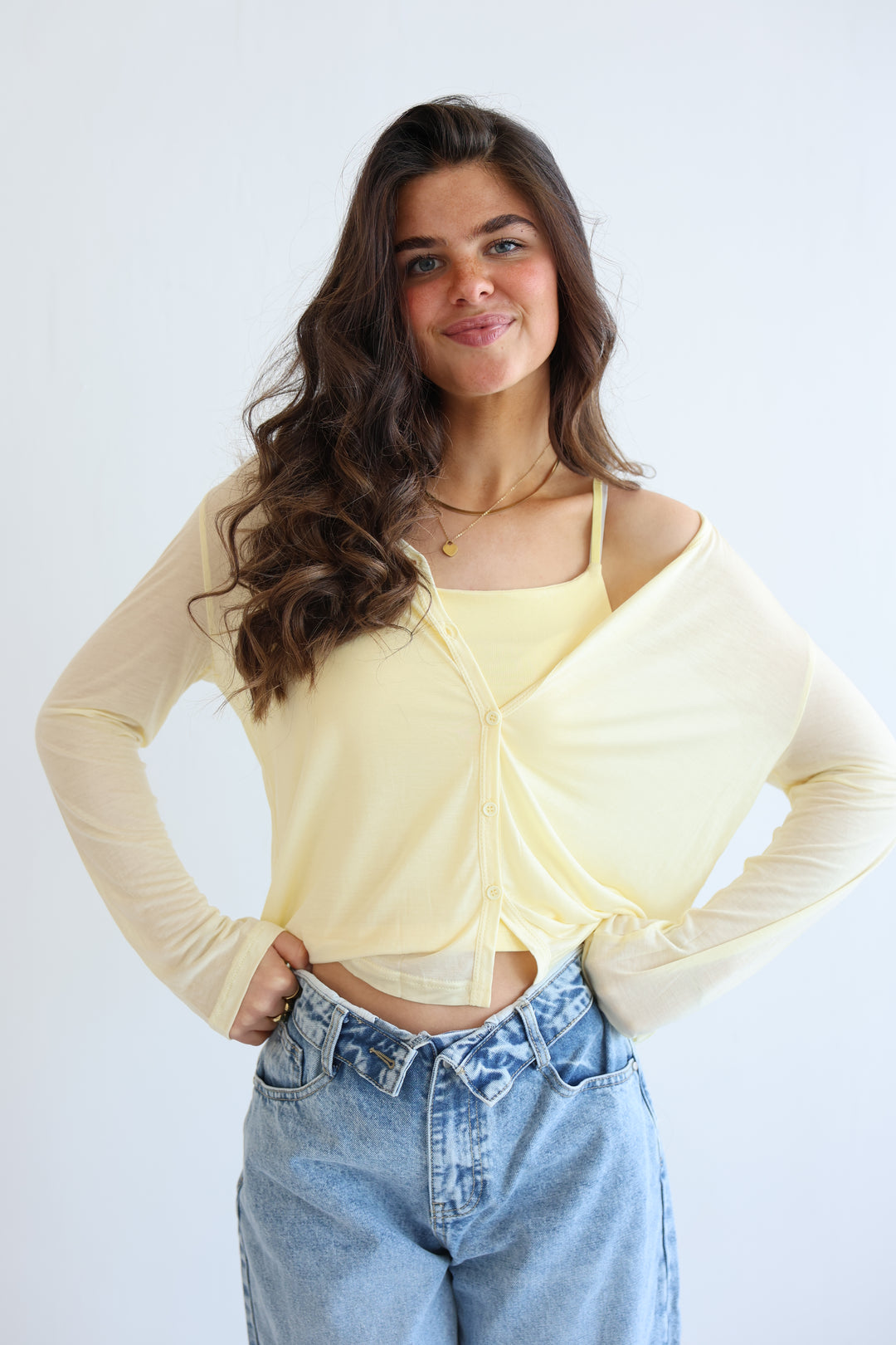 Lightweight Sheer Cardigan