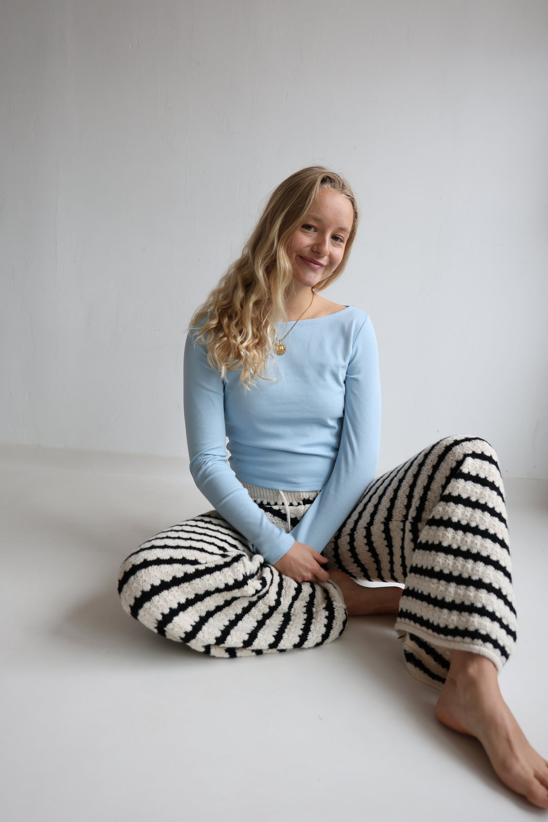 Summer Knit Pants Holly