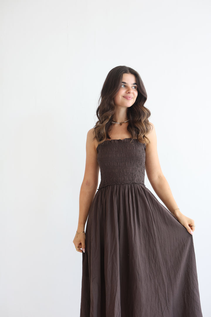 Soft Horizon Cotton Dress