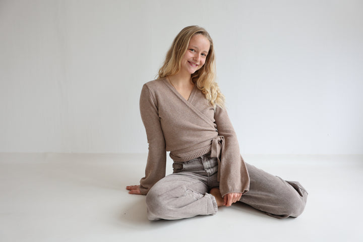 Soft Lounge Wickelcardigan