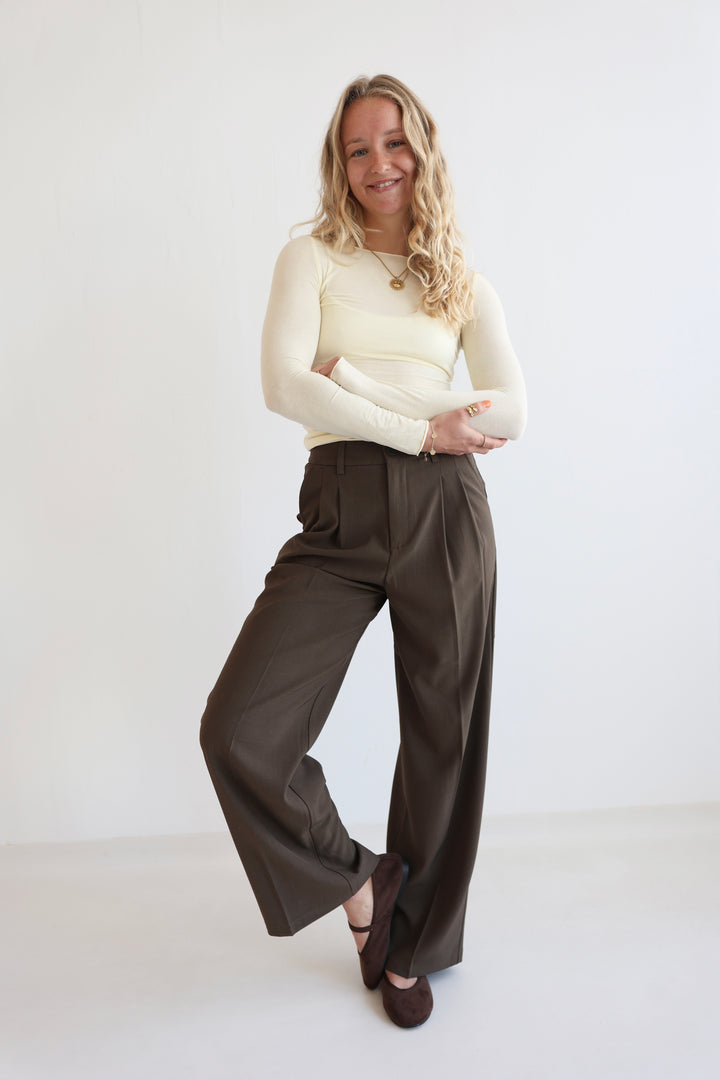 Bundfaltenhose Relaxed Fit