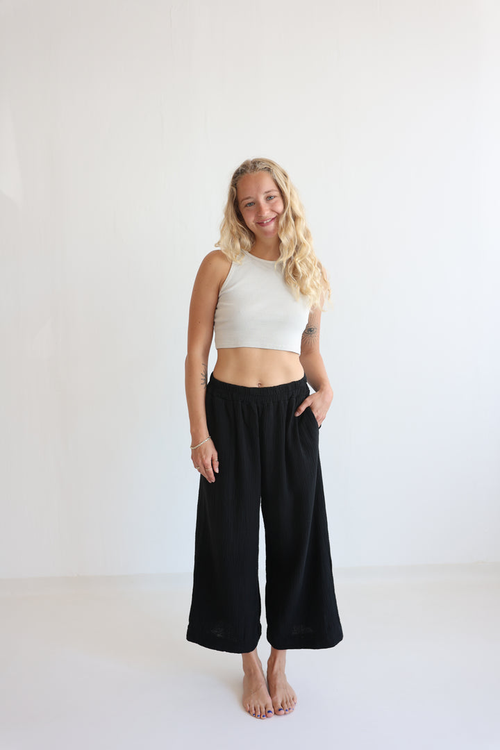 Casual Musselin Pants Petite