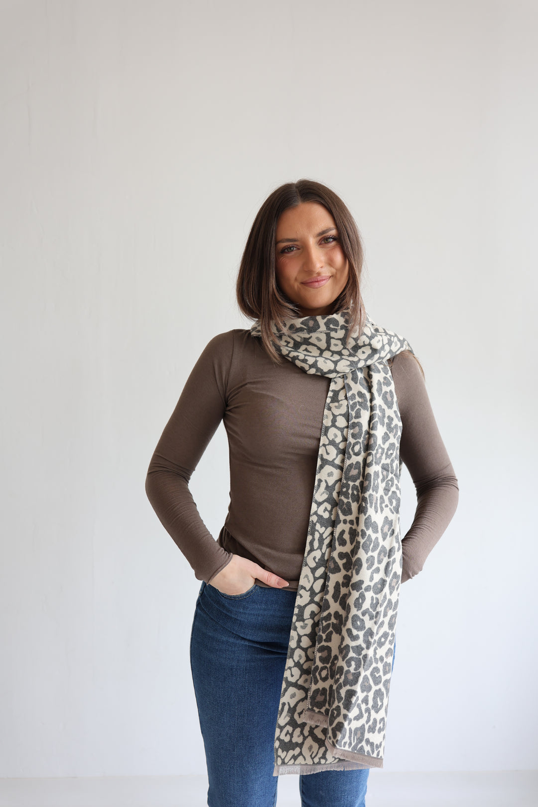 Langer Schal Wild Muse